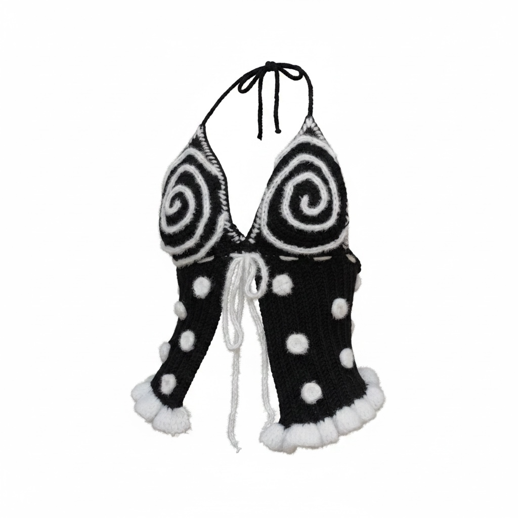 Sad clown halter